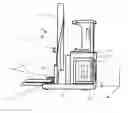 Fig. 01 - Method in forklift truck for determining a load position in a load rack