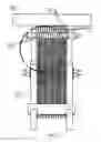 Fig. 06 - System for the electrolysis of water having rotating disc cathodes and an automated cathode cleaner