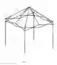 Fig. 03 - Tent with a reinforced frame-supporting structure