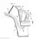 Fig. 02 - Tripod buckle for split fairing of a gas turbine engine