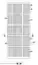 Fig. 04 - Shipping container having a flame retardant layer and a thermal blocking layer