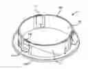 Fig. 01 - Housing for securing a recessed fixture