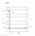 Fig. 10 - Apparatus for measuring displacement of railroad