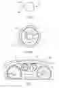 Fig. 04 - Gauge utilizing light leakage to illuminate the scale of a dial and instrument panel with the gauge