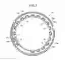 Fig. 08 - Instrument device with a rotating needle and circumferentially arranged projected scales