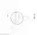 Fig. 11 - Flash drive shaped to utilize space behind a mobile device