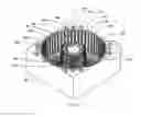 Fig. 11 - Arrayed embedded magnetic components and methods