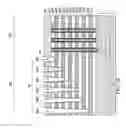 Fig. 14 - Multiheight electrically conductive via contacts for a multilevel interconnect structure
