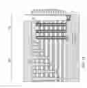 Fig. 15 - Multiheight electrically conductive via contacts for a multilevel interconnect structure