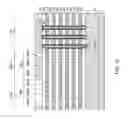 Fig. 20 - Multiheight electrically conductive via contacts for a multilevel interconnect structure