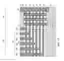 Fig. 19 - Multiheight electrically conductive via contacts for a multilevel interconnect structure