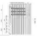 Fig. 20 - Multiheight electrically conductive via contacts for a multilevel interconnect structure