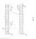 Fig. 14 - Solar Photovoltaic Support and Tracking  System with vertical adjustment capability