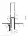 Fig. 20 - Solar Photovoltaic Support and Tracking  System with vertical adjustment capability