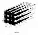 Fig. 09 - Tapered Optical Waveguide Coupled to Plasmonic Grating Structure