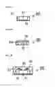 Fig. 14 - Light emitting device with light transmissive member and method for manufacturing thereof