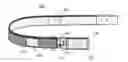 Fig. 01 - Power supply belt containing flexible battery and power generation means for supplying power to portable electronic devices, including wearable devices