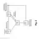 Fig. 10 - Disbursement of registration information to application/service layer at time of registration with a network