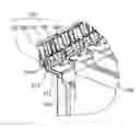 Fig. 01 - Locking component, locking device and host securing an interface card