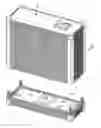 Fig. 01 - Enclosure for liquid submersion cooled electronics