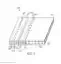 Fig. 05 - Spacer textile material with channels having multiple tensile strands