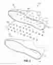 Fig. 04 - Article of footwear with sensory elements