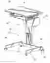 Fig. 01 - Adjustable pneumatic desk