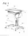 Fig. 02 - Adjustable pneumatic desk