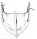 Fig. 01 - Clip-on attachment that provides back support for children when on a swing that does not have back support