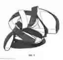 Fig. 03 - Clip-on attachment that provides back support for children when on a swing that does not have back support
