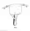 Fig. 04 - Clip-on attachment that provides back support for children when on a swing that does not have back support