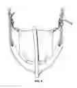 Fig. 05 - Clip-on attachment that provides back support for children when on a swing that does not have back support