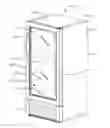 Fig. 01 - Edge-lit door for refrigerator unit