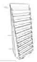Fig. 01 - Modular greeting card rack