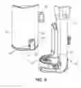 Fig. 09 - VACUUM CLEANER INCLUDING A REMOVABLE DIRT COLLECTION ASSEMBLY