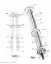Fig. 12 - Spinal stabilizing and guiding fixation system