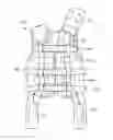 Fig. 01 - Flexible vest including a positionable oscillating motor array