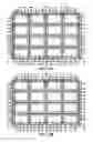 Fig. 16 - Dual Sided Safety-Enhancing and Tensioned Parallel-Strap Strengthened Mesh Panel Arrays, For One or More Arrays and/or Series of Trampolines
