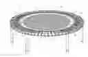 Fig. 01 - Trampoline with Multi-Tone Radial Array