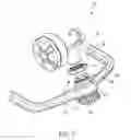 Fig. 08 - Bicycle trainer with a position changeable damper unit