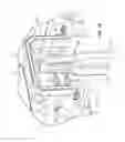 Fig. 11 - Workpiece guard and blade guard for band saw