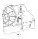 Fig. 12 - Workpiece guard and blade guard for band saw