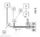 Fig. 10 - Device and method for making discrete volumes of a first fluid in contact with a second fluid, which are immiscible with each other