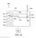Fig. 22 - Device and method for making discrete volumes of a first fluid in contact with a second fluid, which are immiscible with each other