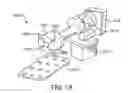 Fig. 23 - Device and method for making discrete volumes of a first fluid in contact with a second fluid, which are immiscible with each other