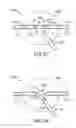 Fig. 31 - Device and method for making discrete volumes of a first fluid in contact with a second fluid, which are immiscible with each other
