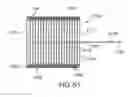 Fig. 45 - Device and method for making discrete volumes of a first fluid in contact with a second fluid, which are immiscible with each other