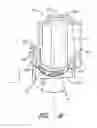 Fig. 07 - Nozzle assembly with multiple spray curvatures and air-lock release geometry
