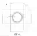 Fig. 04 - Retrofit reinforcing structure addition and method for wind turbine concrete gravity spread foundations and the like