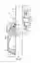 Fig. 07 - Outer operating device for a door lock